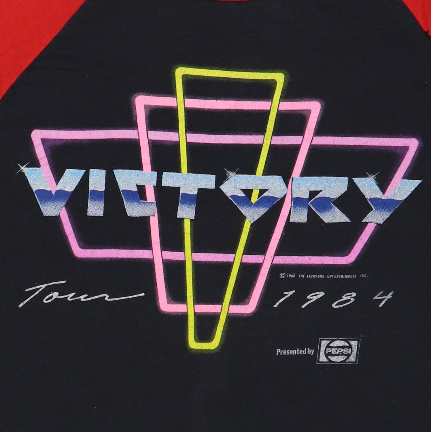 1984 Michael Jackson Victory Tour Jersey Shirt | Authentic Vintage