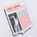 1990 Cher Tabloid Shirt
