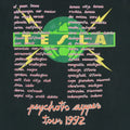 1992 Tesla Psychotic Supper Tour Shirt