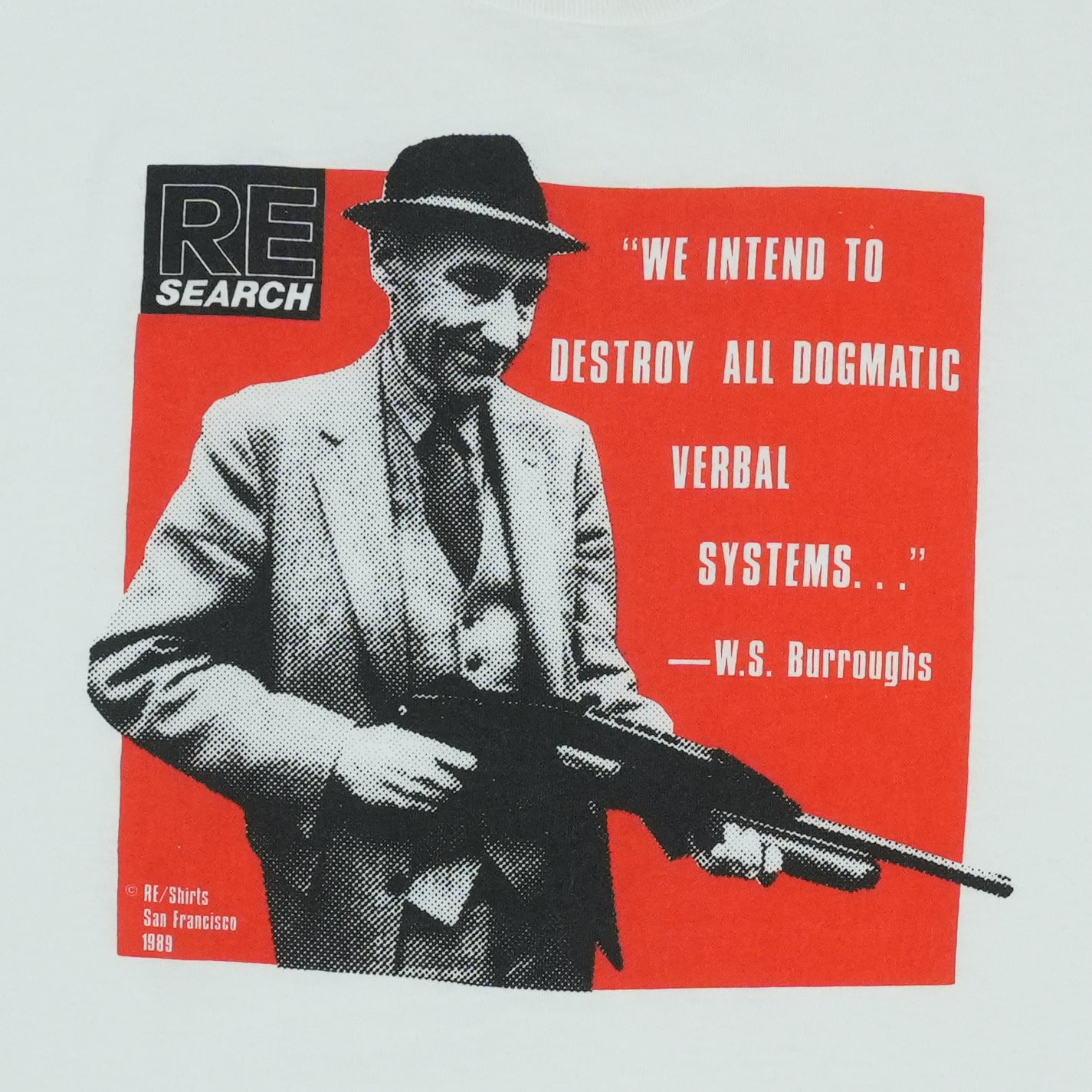1989 Research W.S. Burroughs Shirt