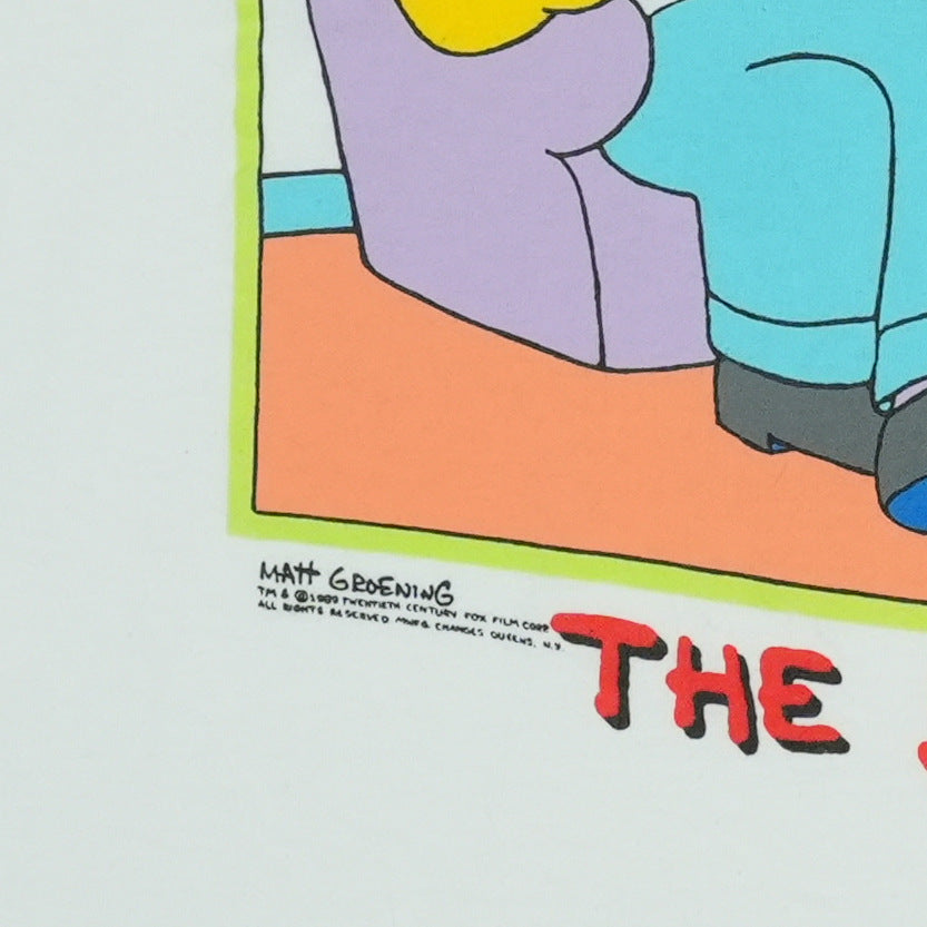 1989 The Simpsons Family Bonding Shirt