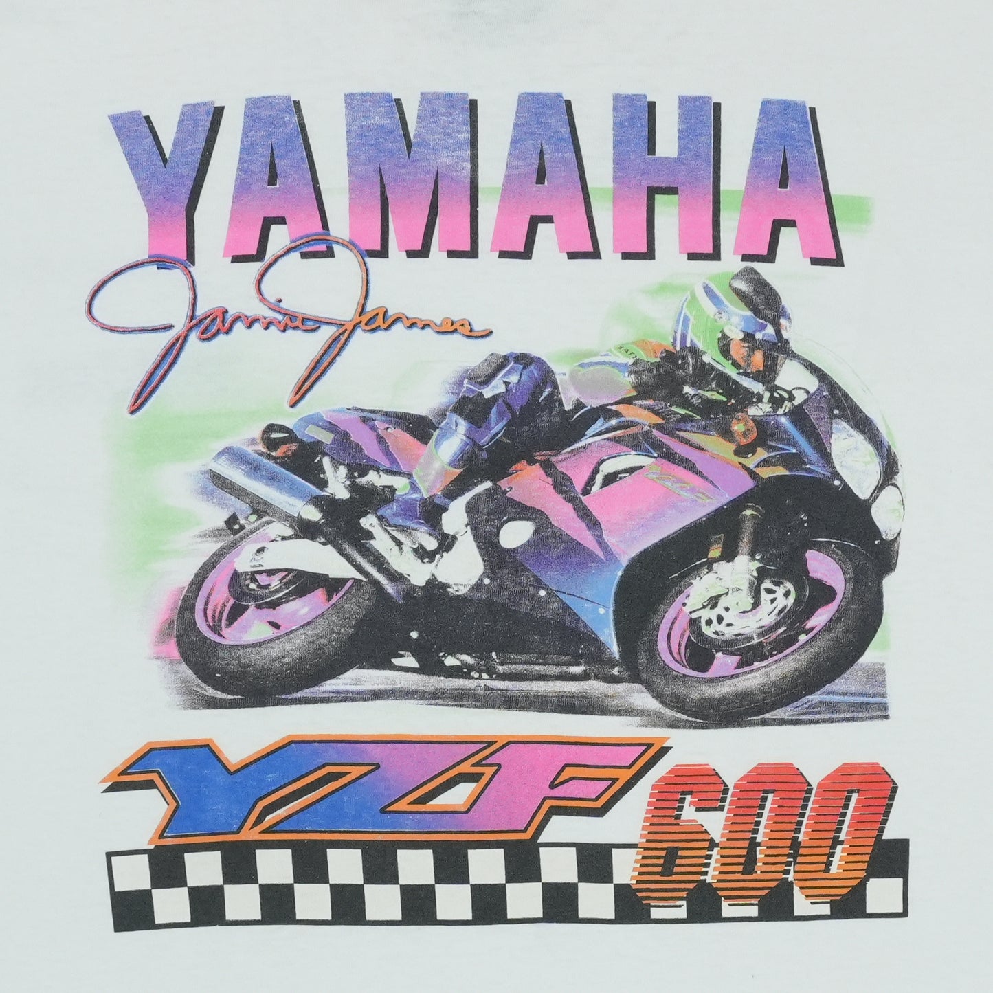 1990s Yamaha YZF 600 Jamie James Shirt