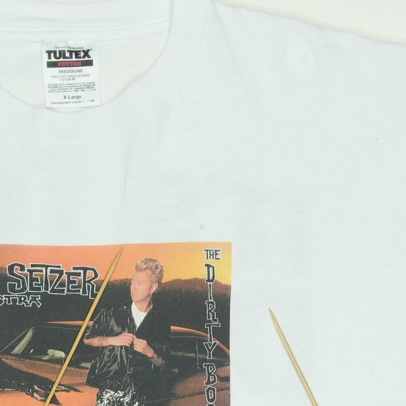 1998 Brian Setzer Orchestra The Dirty Boogie Tour Shirt