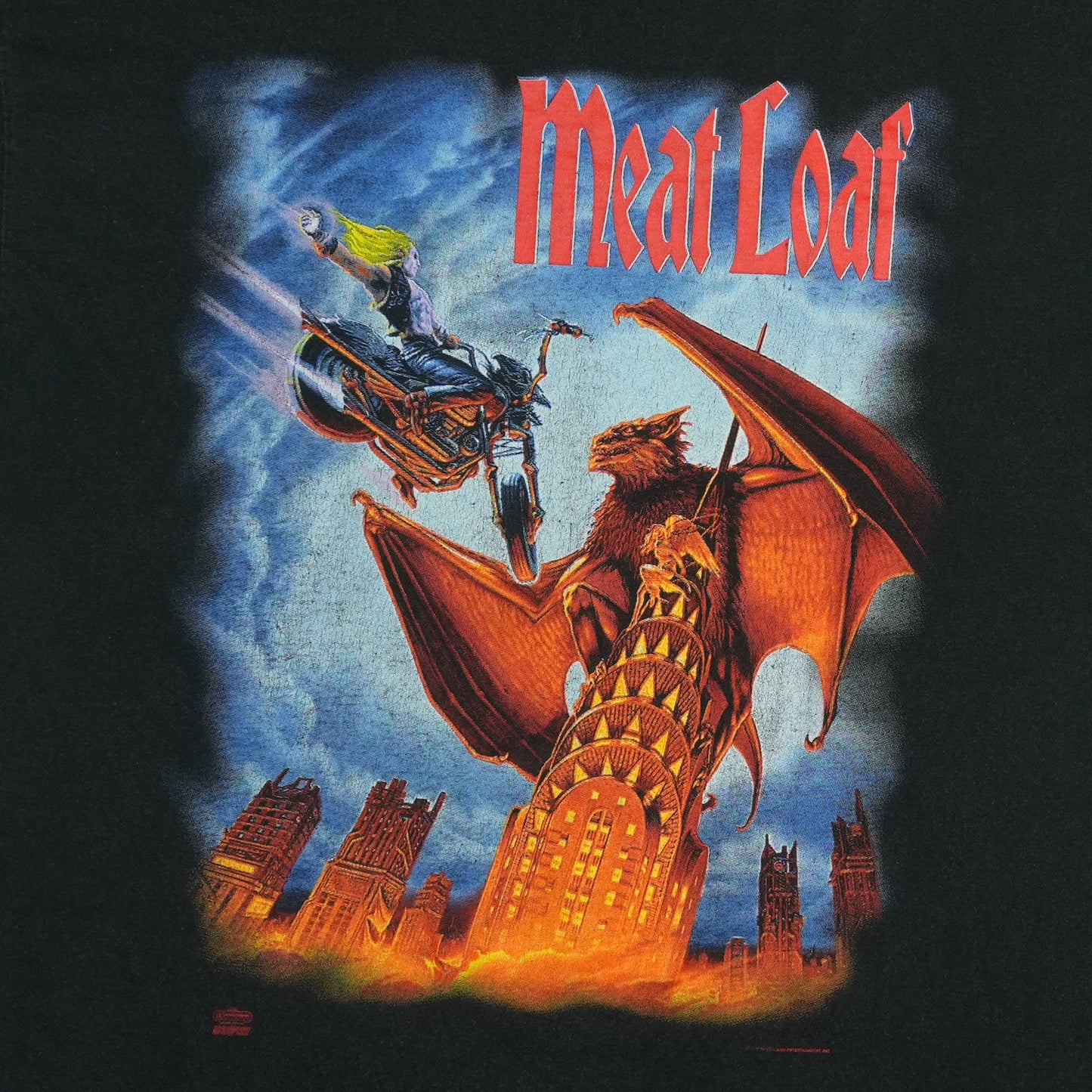1994 Meat Loaf Everything Louder Than Everything Else World Tour Shirt