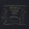 1981 Commodores In The Pocket World Tour Shirt