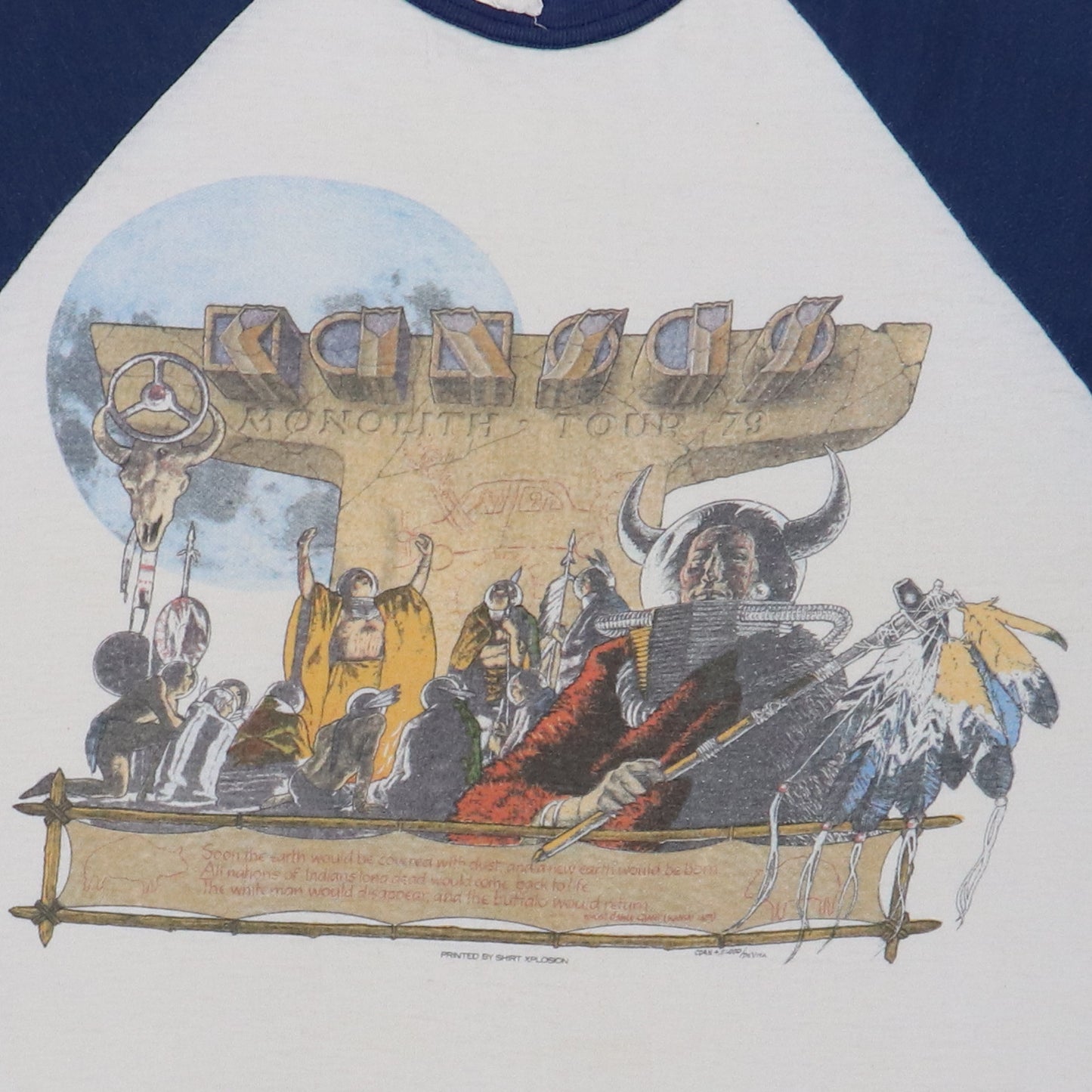1979 Kansas Monolith Tour Jersey Shirt