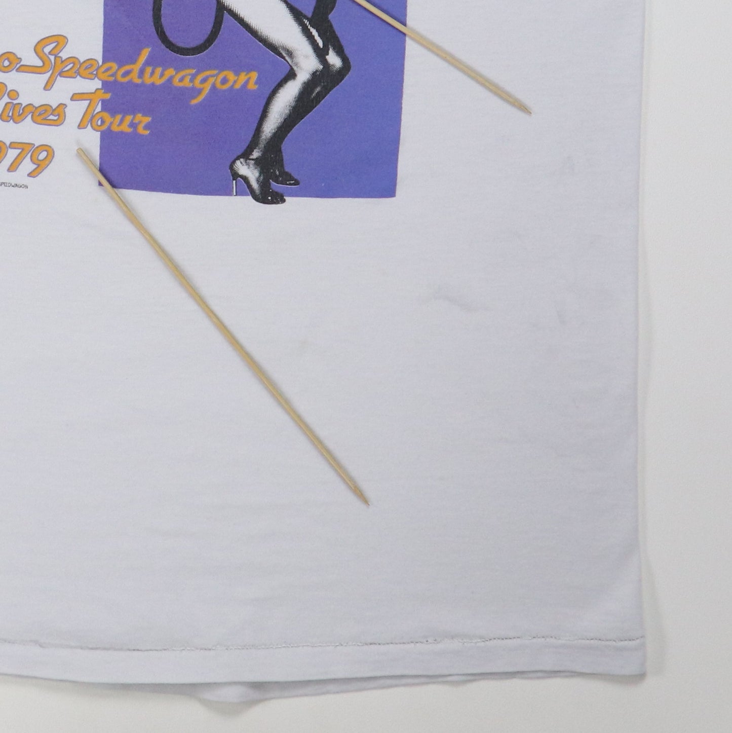 1979 REO Speedwagon 9 Lives Tour Jersey Shirt