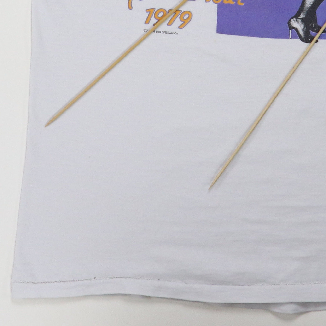 1979 REO Speedwagon 9 Lives Tour Jersey Shirt