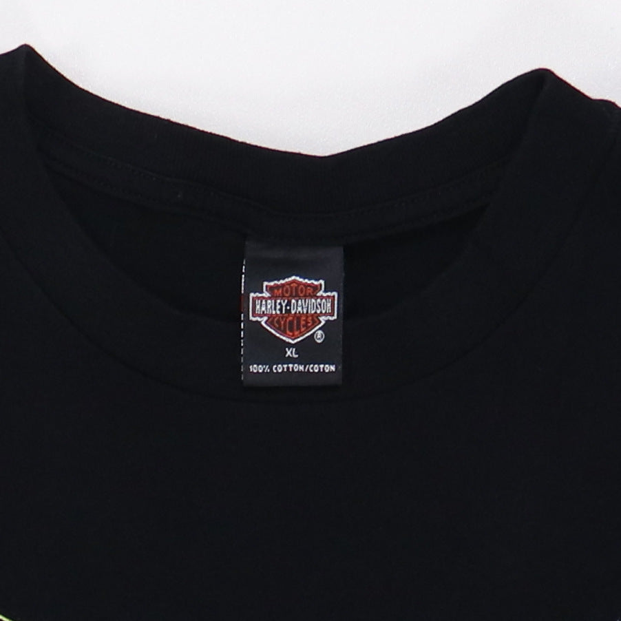Harley-Davidson Midnight Rider Tシャツ　激レア 1999 Harley Davidson Midnight Rider Shirt | Authentic Vintage Tee