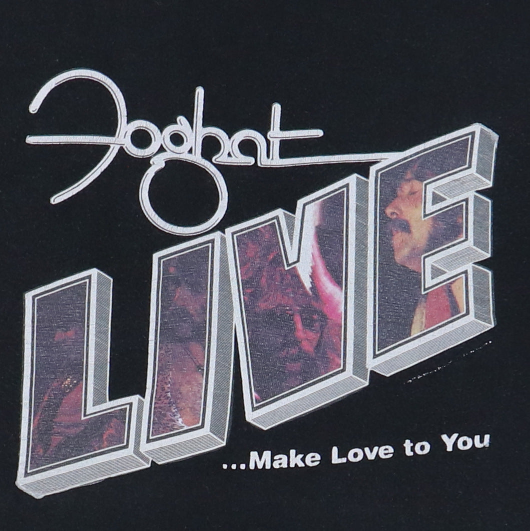 1975 Foghat Feel Like Makin' Love Promo Shirt