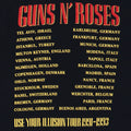 1992 Guns N Roses Bad Apple Tour Shirt
