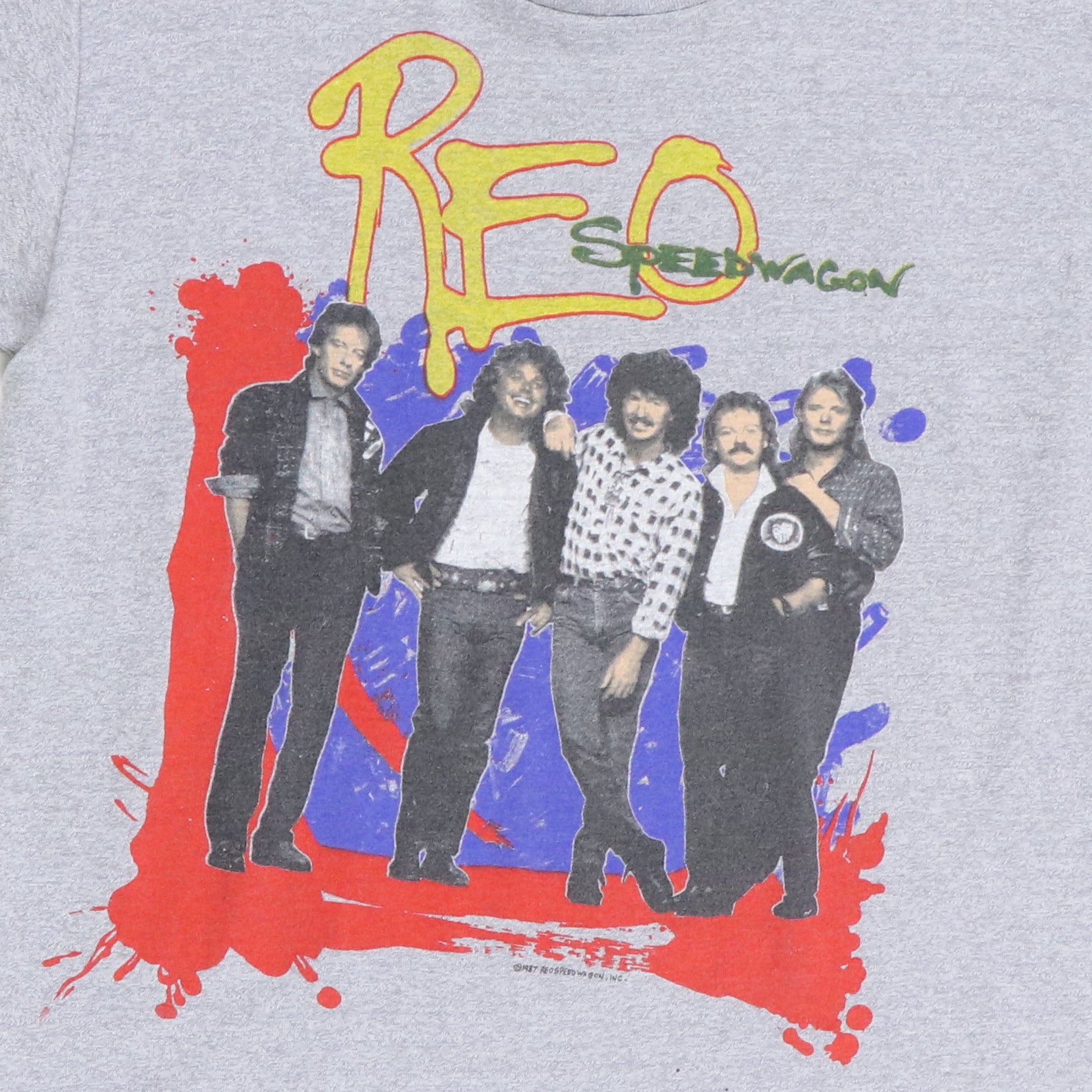 1987 REO Speedwagon Shirt | Authentic Vintage Tee – WyCo Vintage