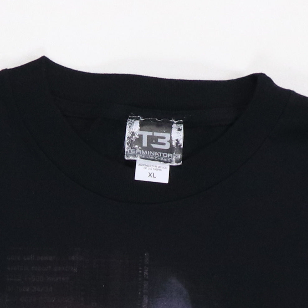 2003 Terminator 3 Rise Of The Machines Shirt | Authentic Vintage 