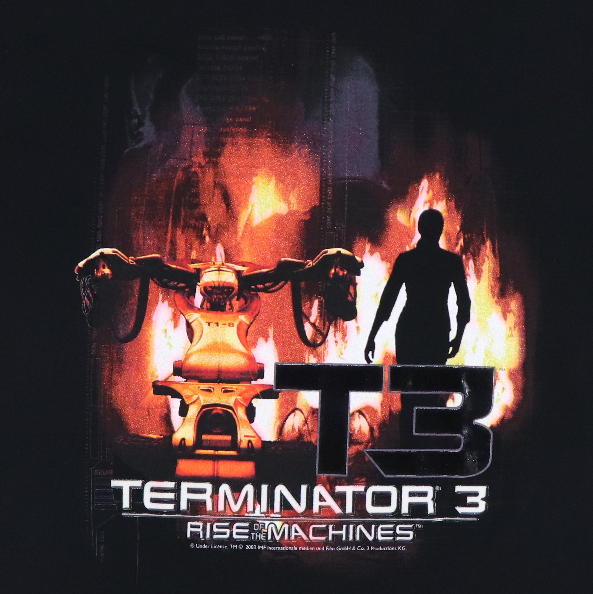 2003 Terminator 3 Rise Of The Machines Shirt | Authentic Vintage