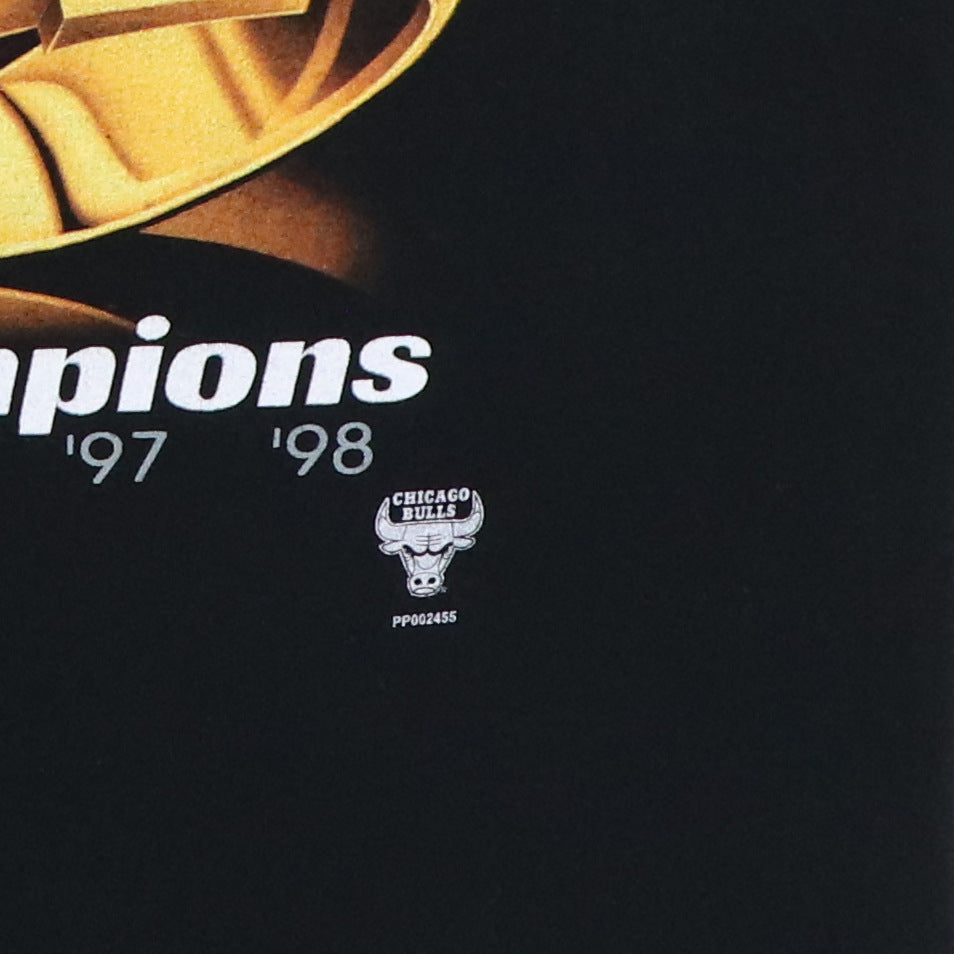 1998 Chicago Bulls Championship Rings Shirt | Authentic Vintage