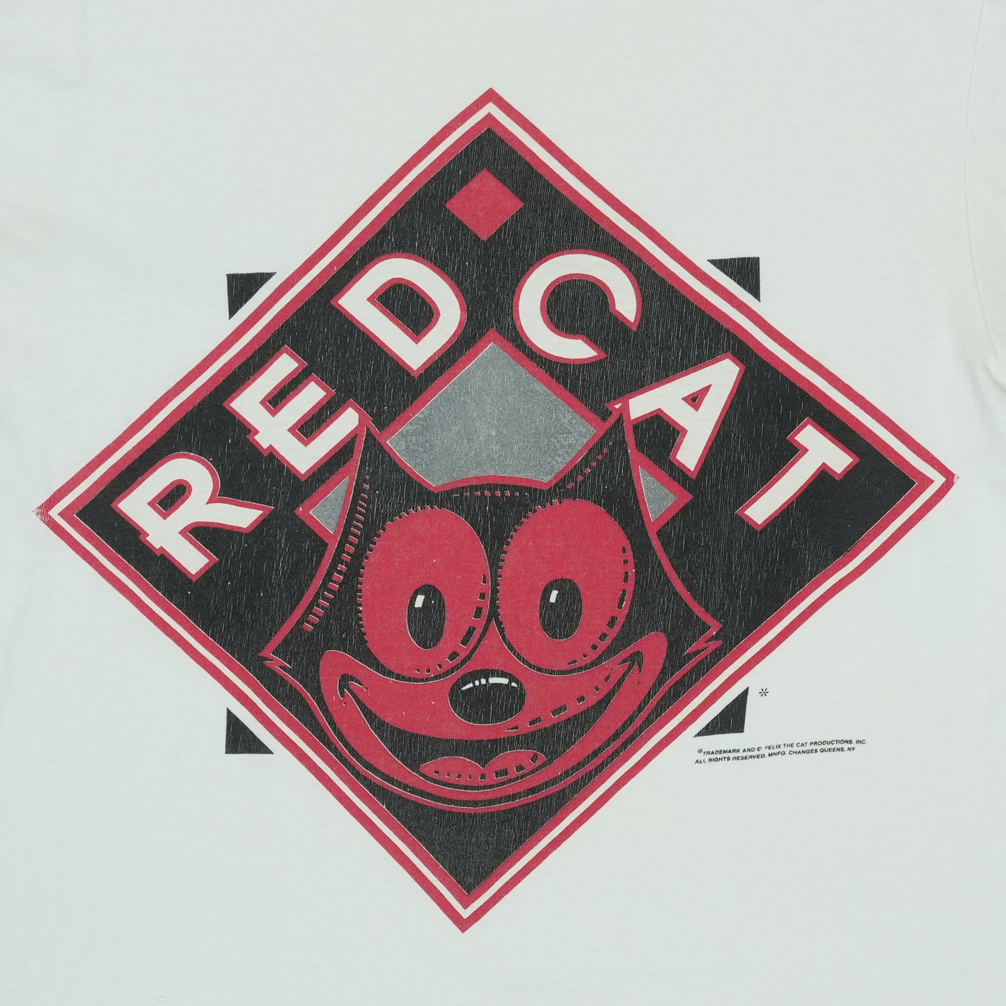 1990s Felix The Cat Red Cat Beer Shirt