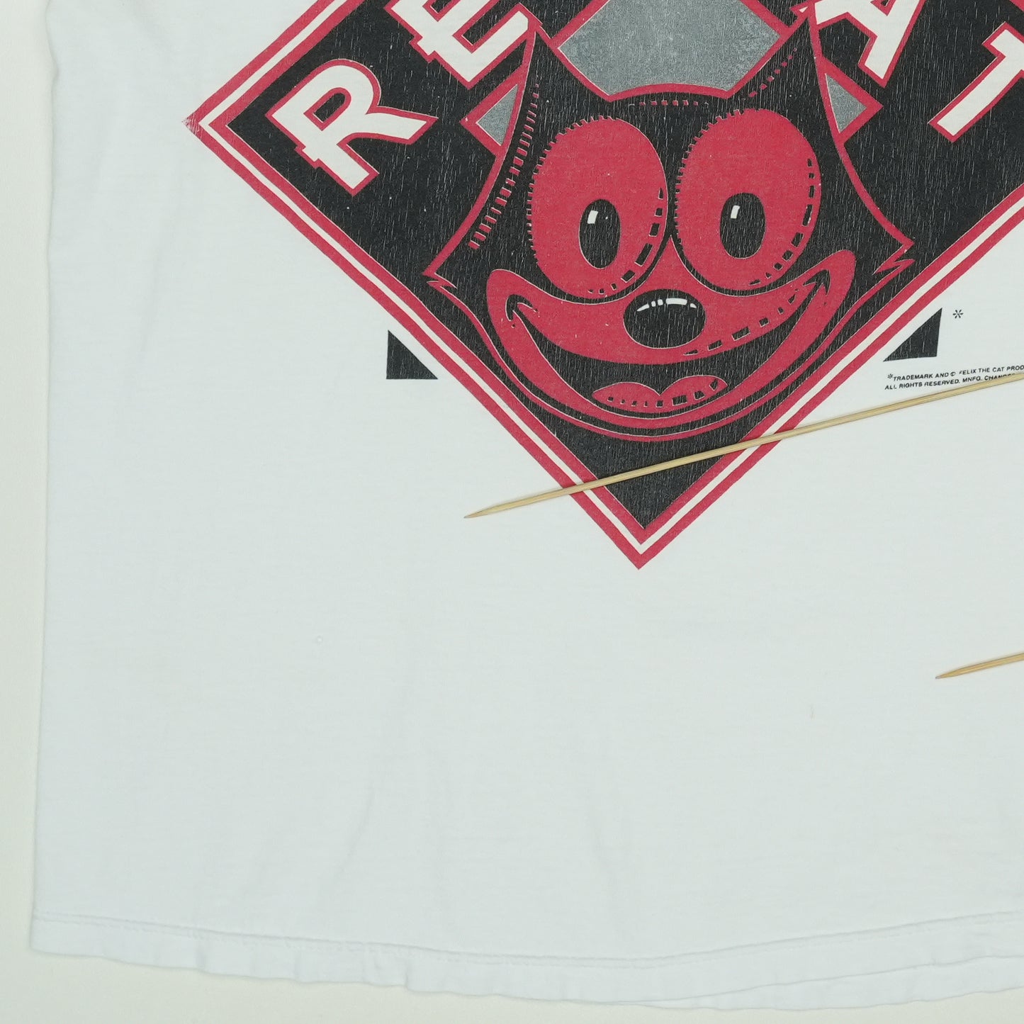 1990s Felix The Cat Red Cat Beer Shirt