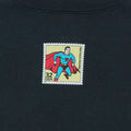 1998 Superman DC Comics Stamp Sweatshirt