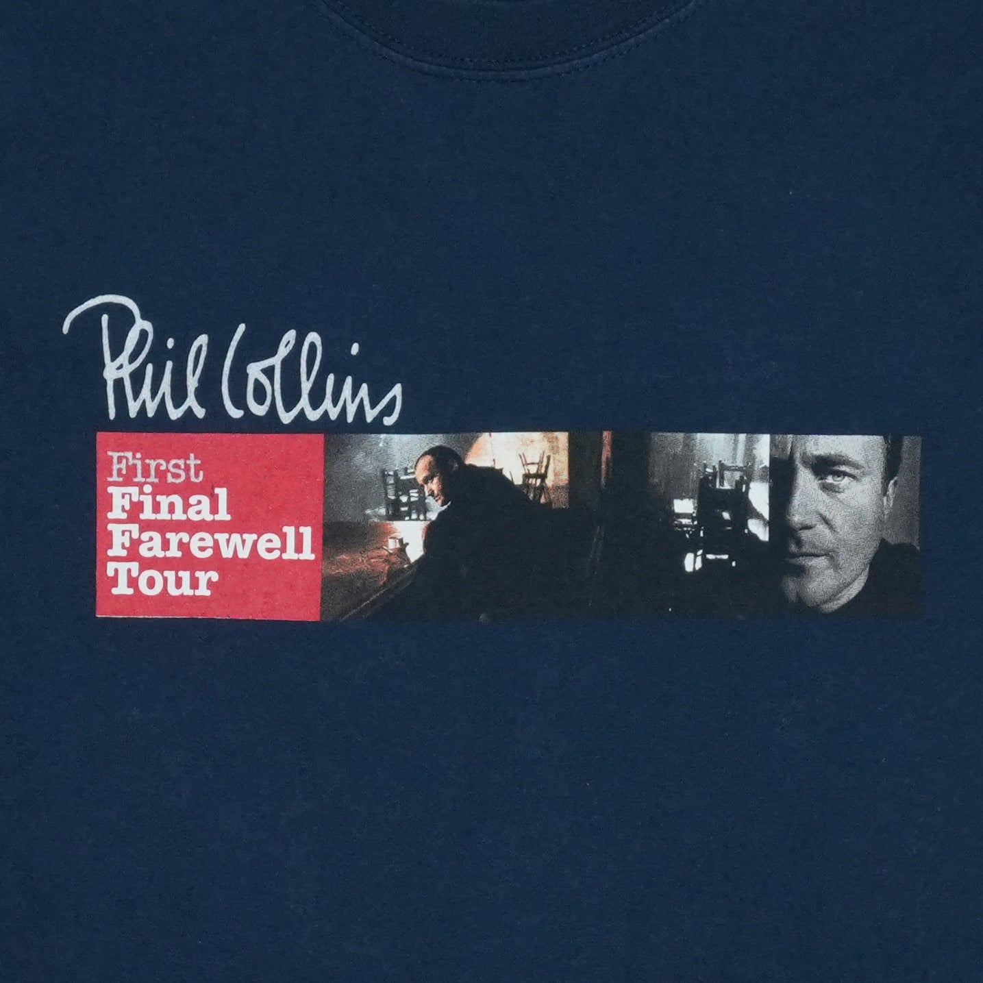 2004 Phil Collins Final Farewell Tour Shirt
