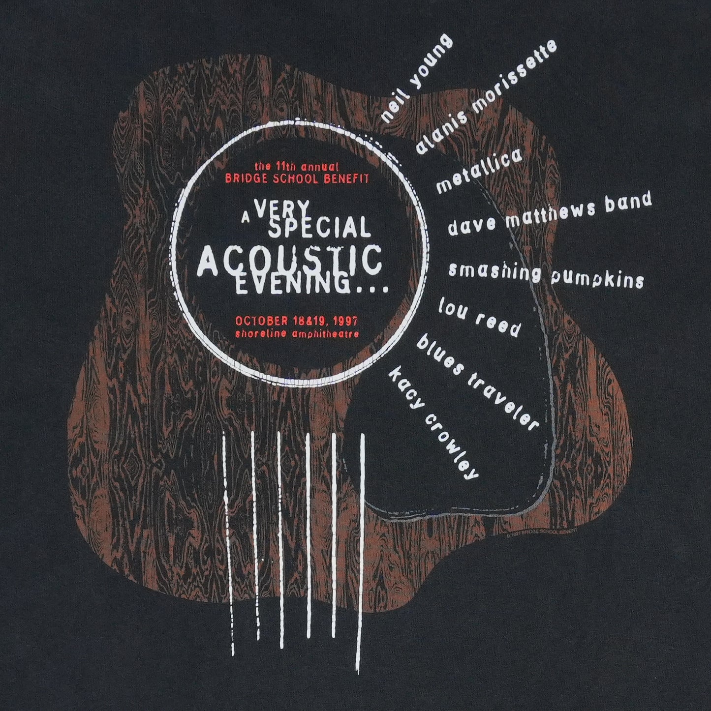 1997 Bridge School Benefit Concert Long Sleeve Shirt