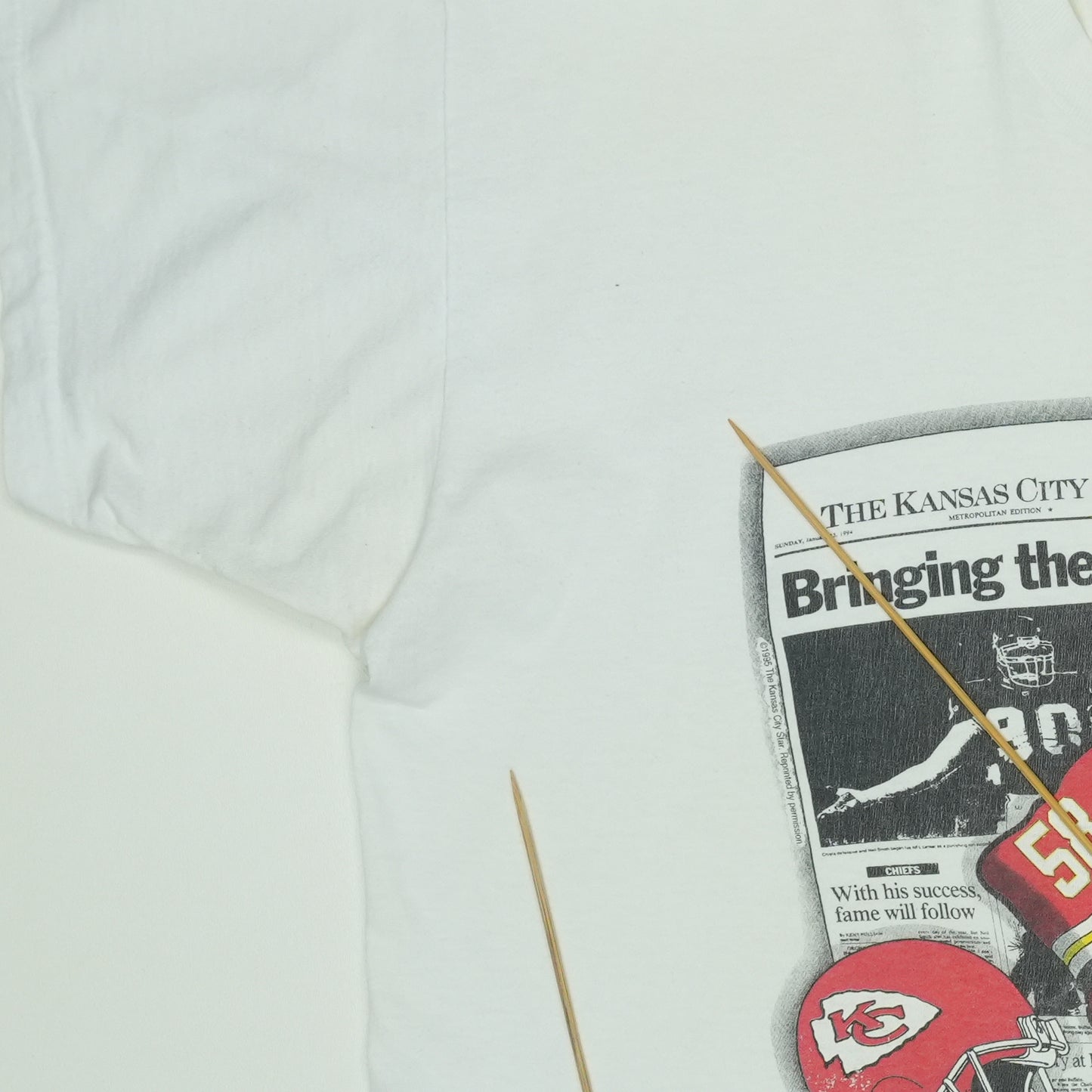 1995 Kansas City Chiefs Derrick Thomas Shirt