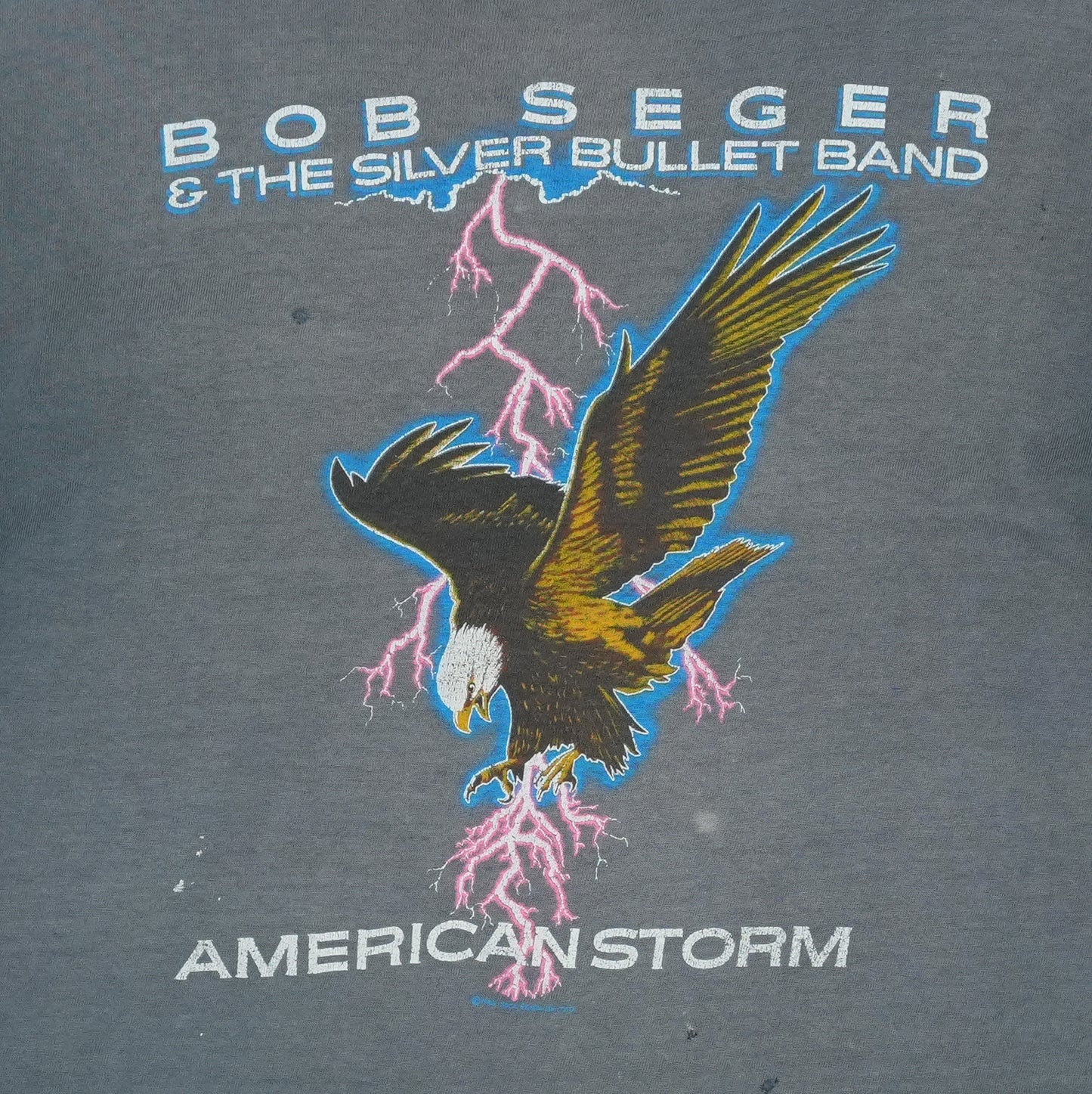 1986 Bob Seger American Storm Tour Shirt