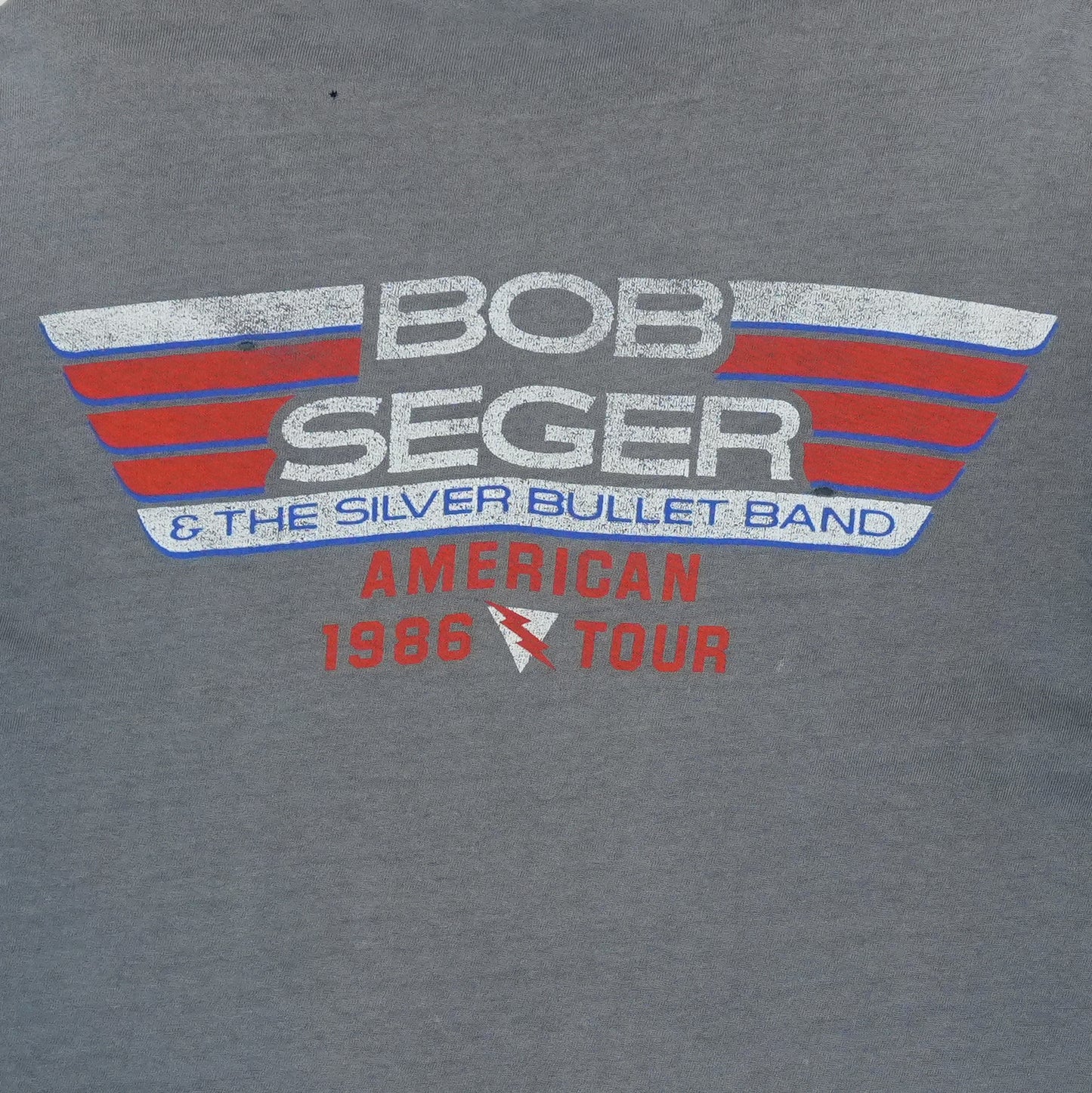 1986 Bob Seger American Storm Tour Shirt
