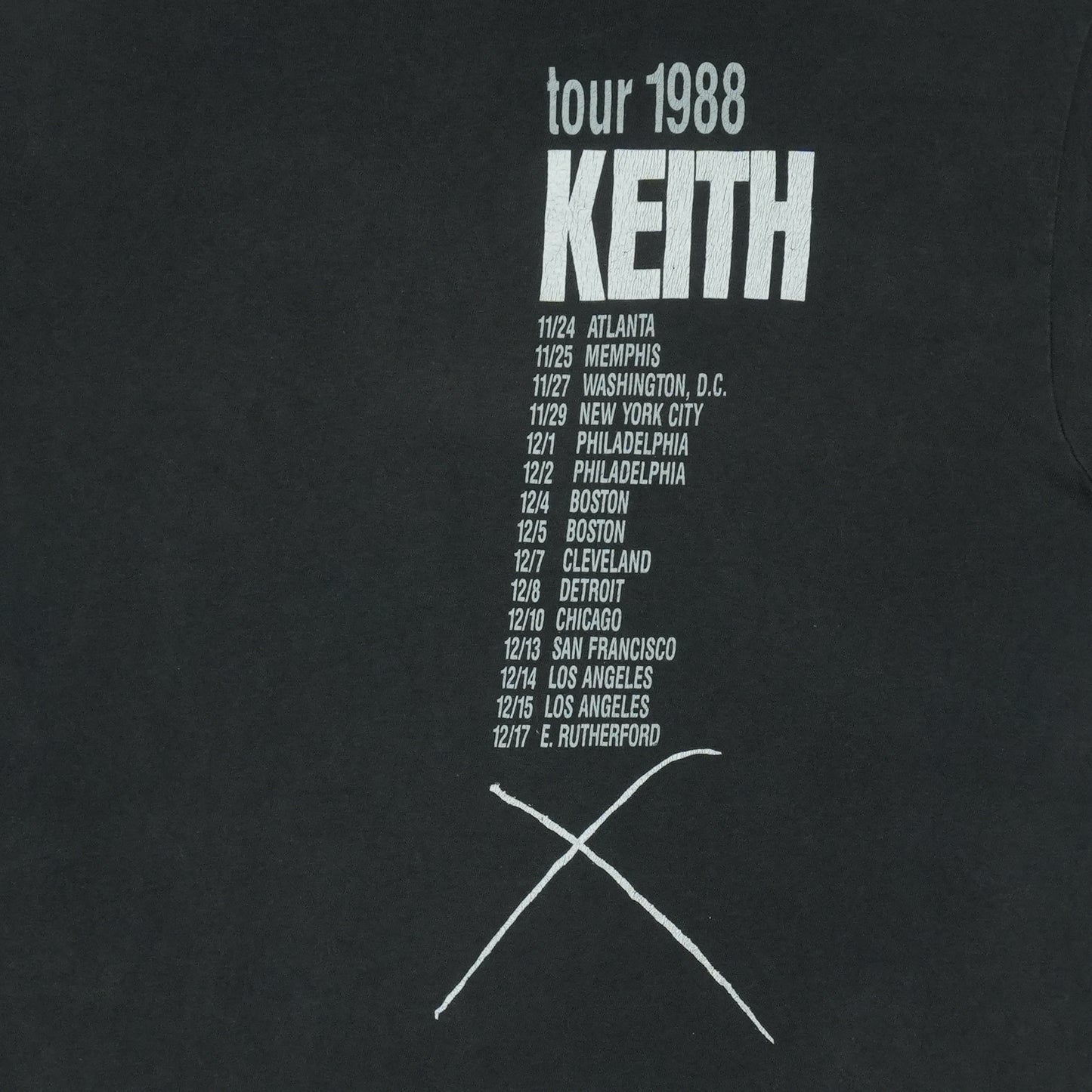 1988 Keith Richards X Pensive Winos Shirt