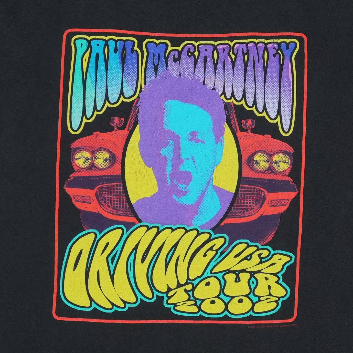 2002 Paul McCartney Tour Shirt