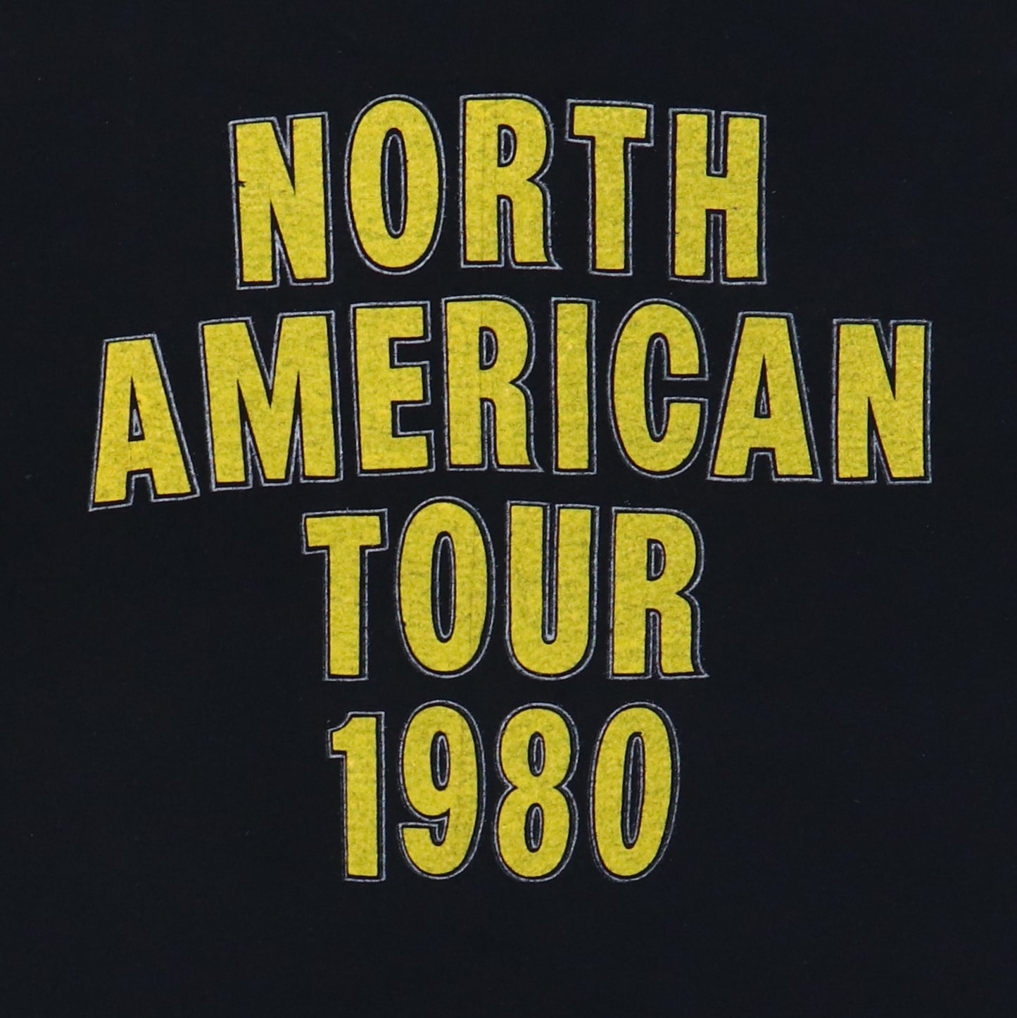 1980 Alice Cooper North American Tour Shirt