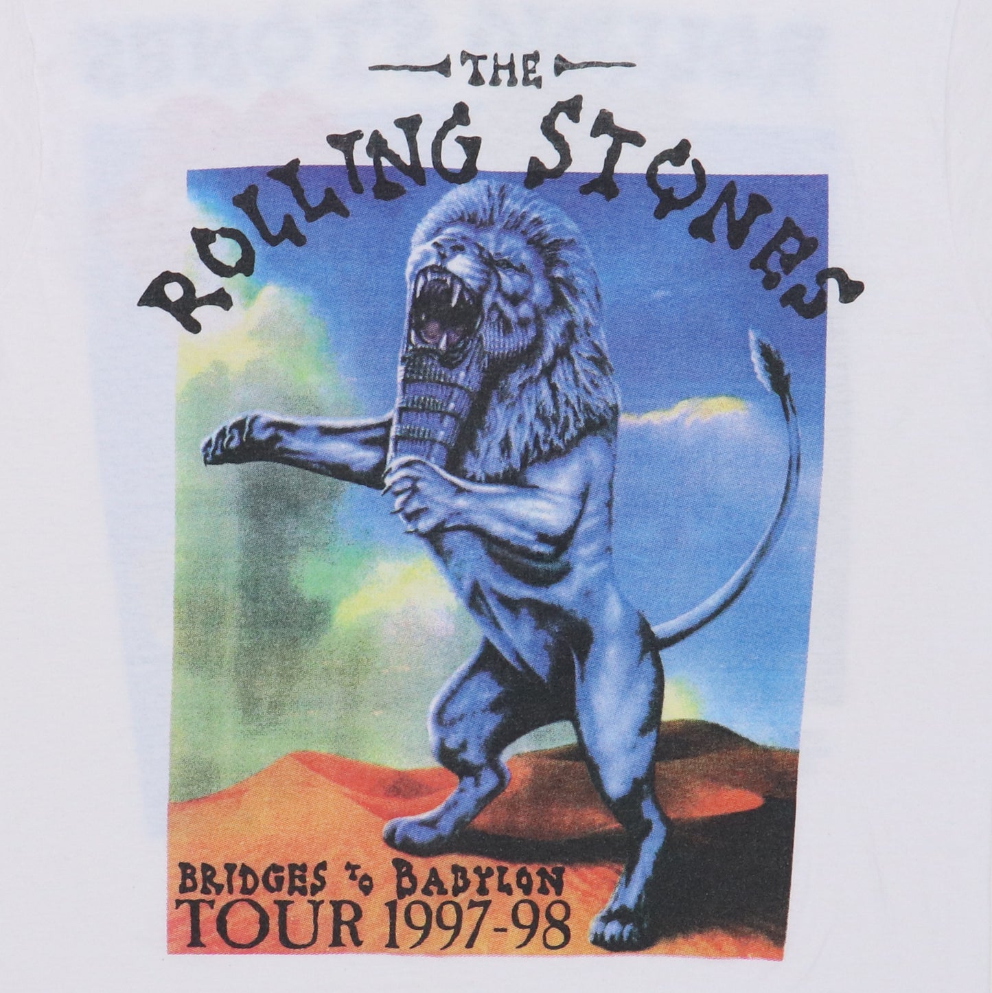 1997 Rolling Stones Bridges To Babylon Tour Shirt