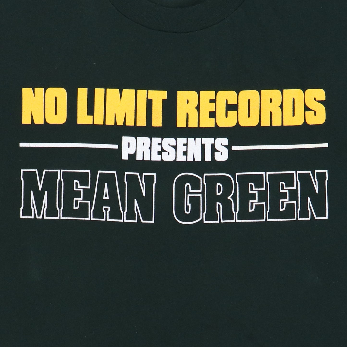 1998 Mean Green Major Players No Limit Records Shirt