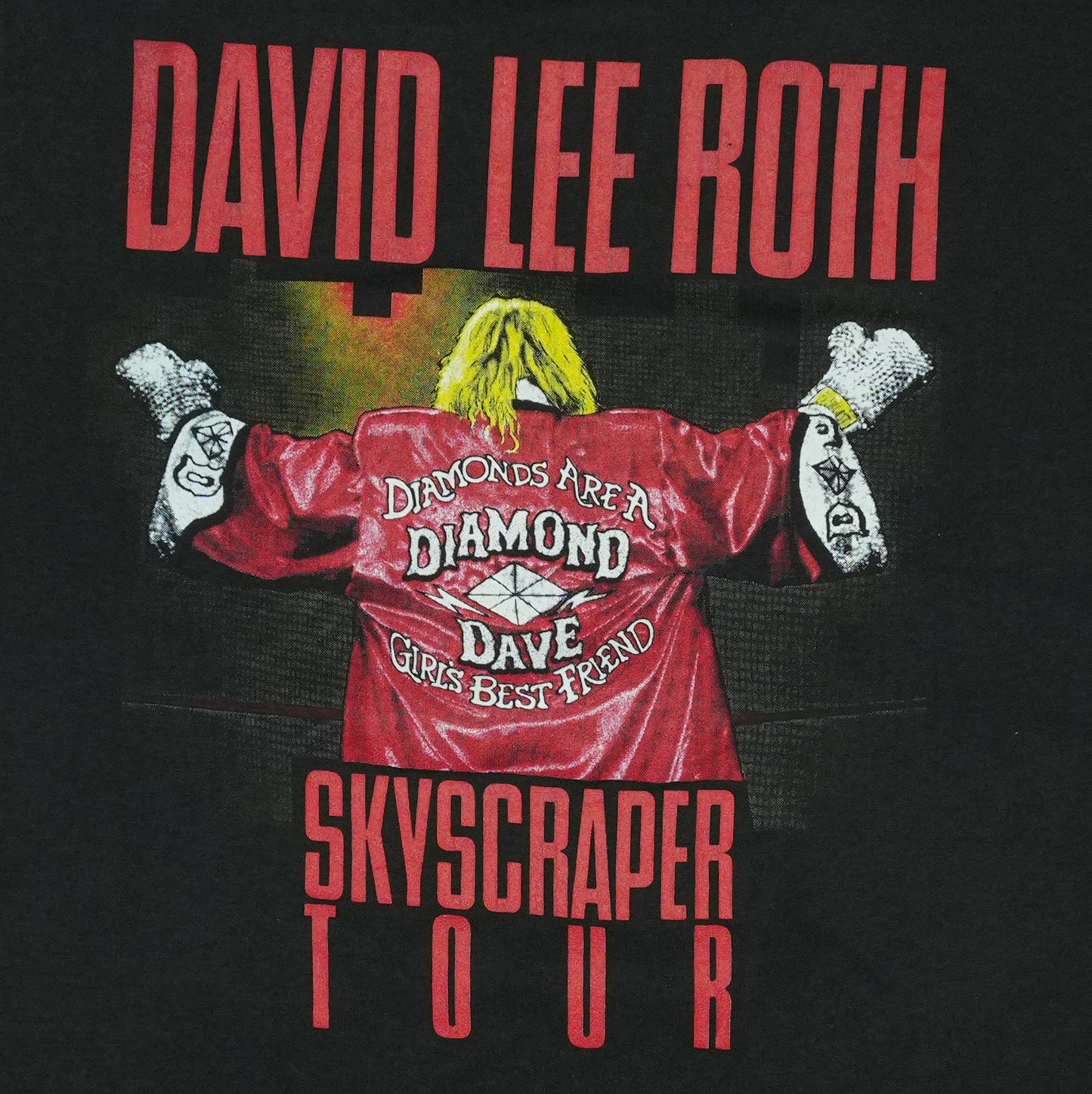1988 David Lee Roth Skyscraper Tour Shirt