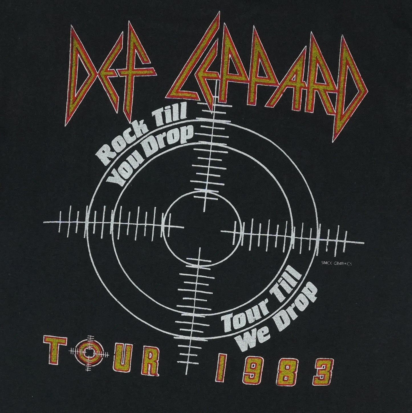1983 Def Leppard Pyromania Tour Shirt