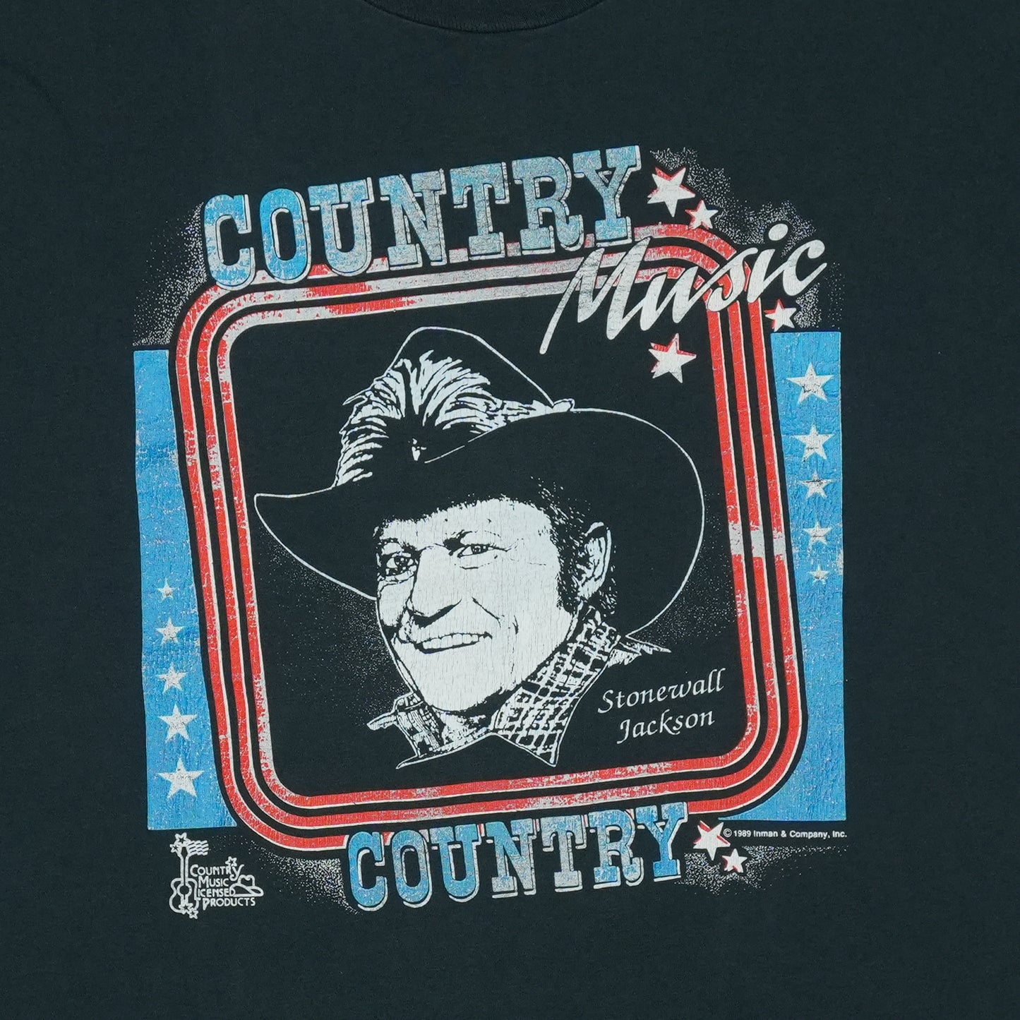 1989 Stonewall Jackson Country Music Shirt