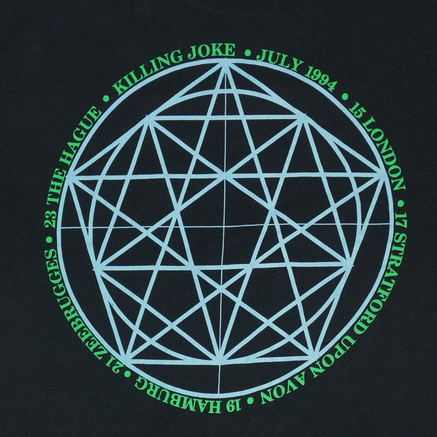 1994 Killing Joke Millennium Tour Shirt