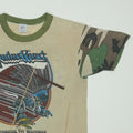 1982 Judas Priest Screaming For Vengeance Camo Tour Shirt