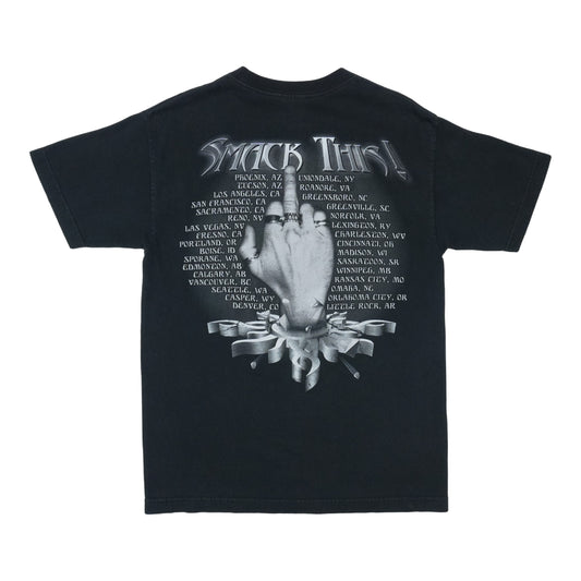 2009 Godsmack Smack This Tour Shirt Back