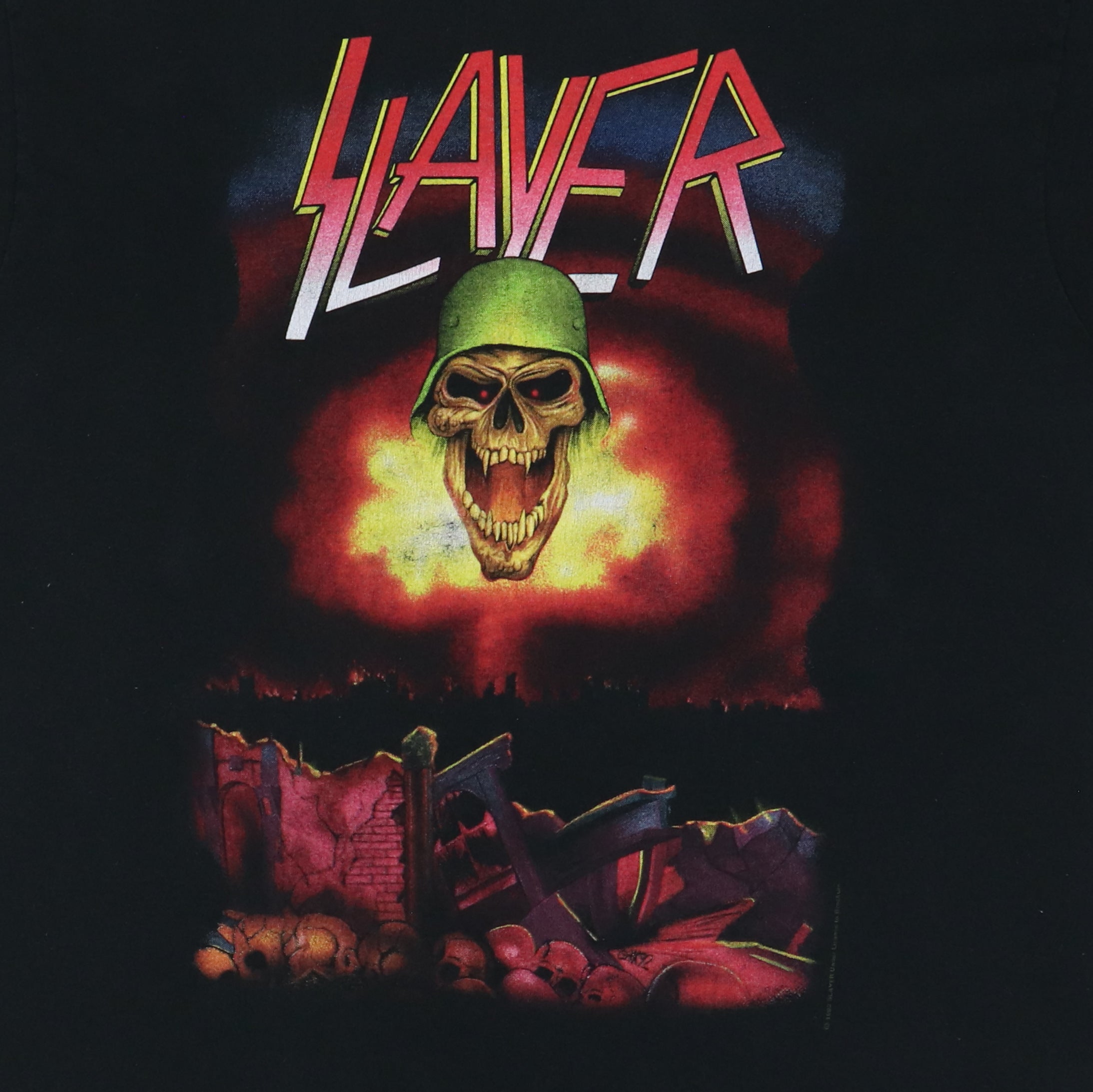 slayer Tシャツ Original vintage 1992 Slayer UK Tour Shirt | WyCo Vintage