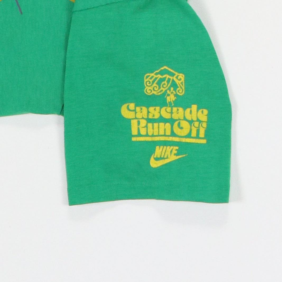 1982 Nike Cascade Run Off Shirt | Authentic Vintage Tee – WyCo Vintage