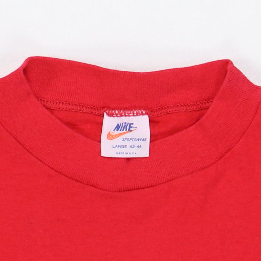 1970s Nike Swoosh Red Shirt