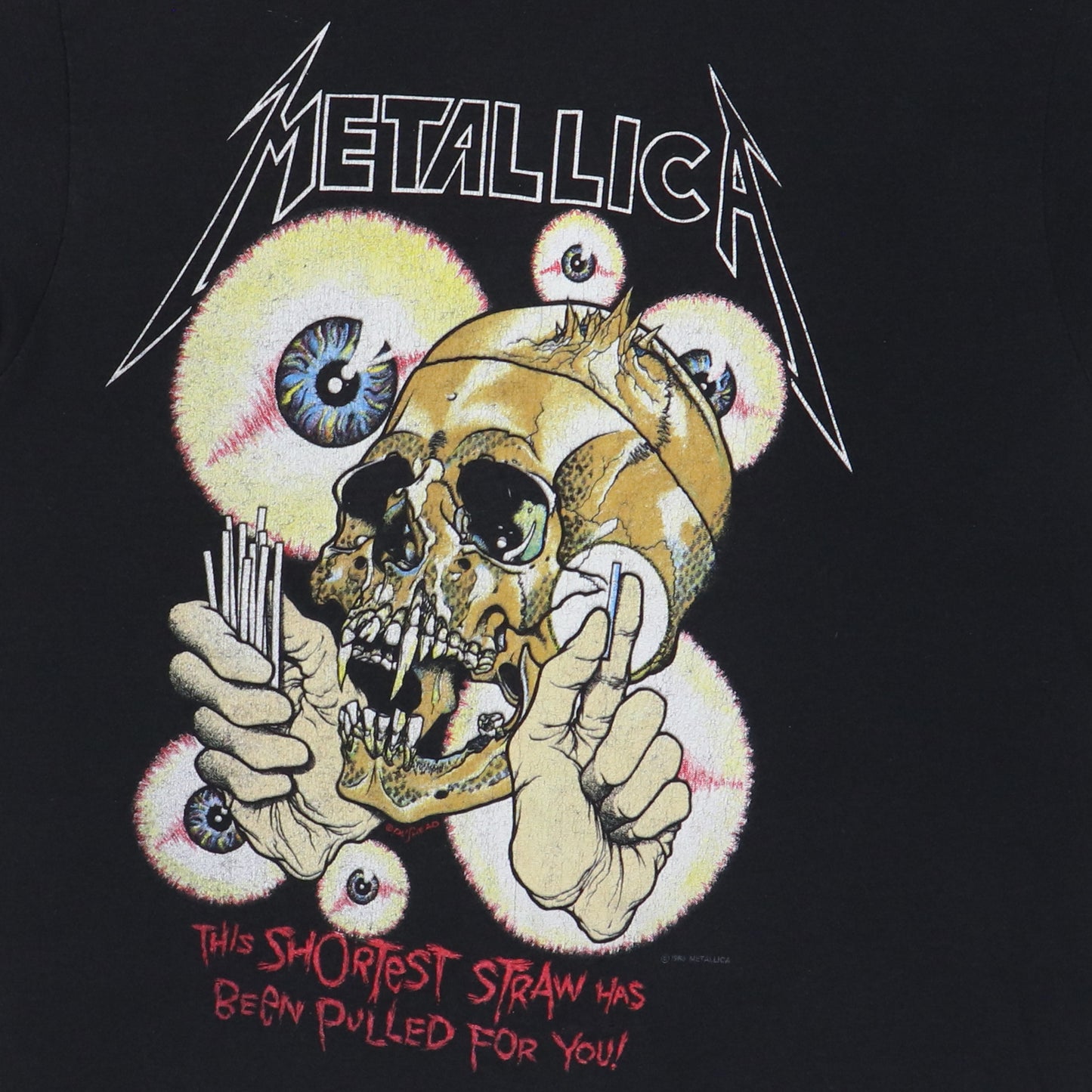 1988 Metallica Shortest Straw Shirt