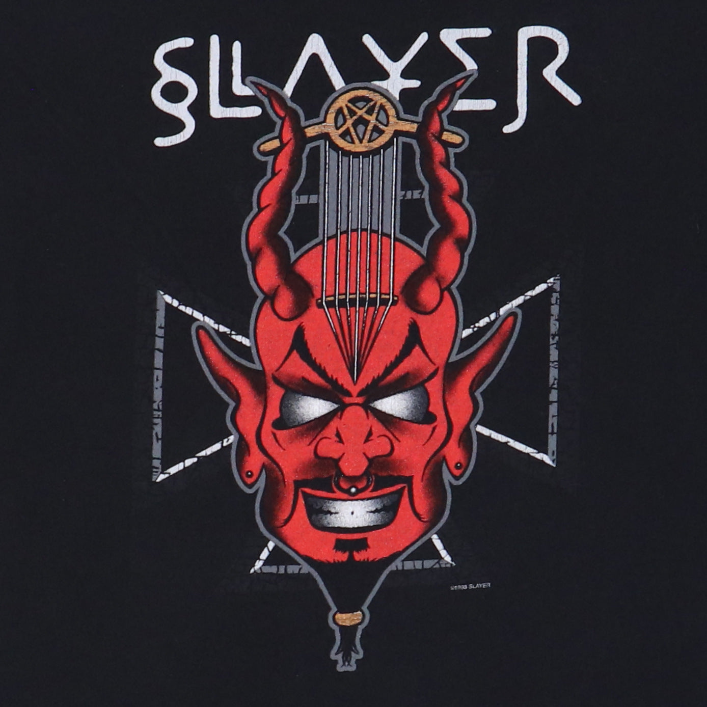1998 Slayer Diabolus In Musica Shirt | Authentic Vintage Tee