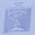 1978 Jethro Tull Busting Out Tour Crew Shirt