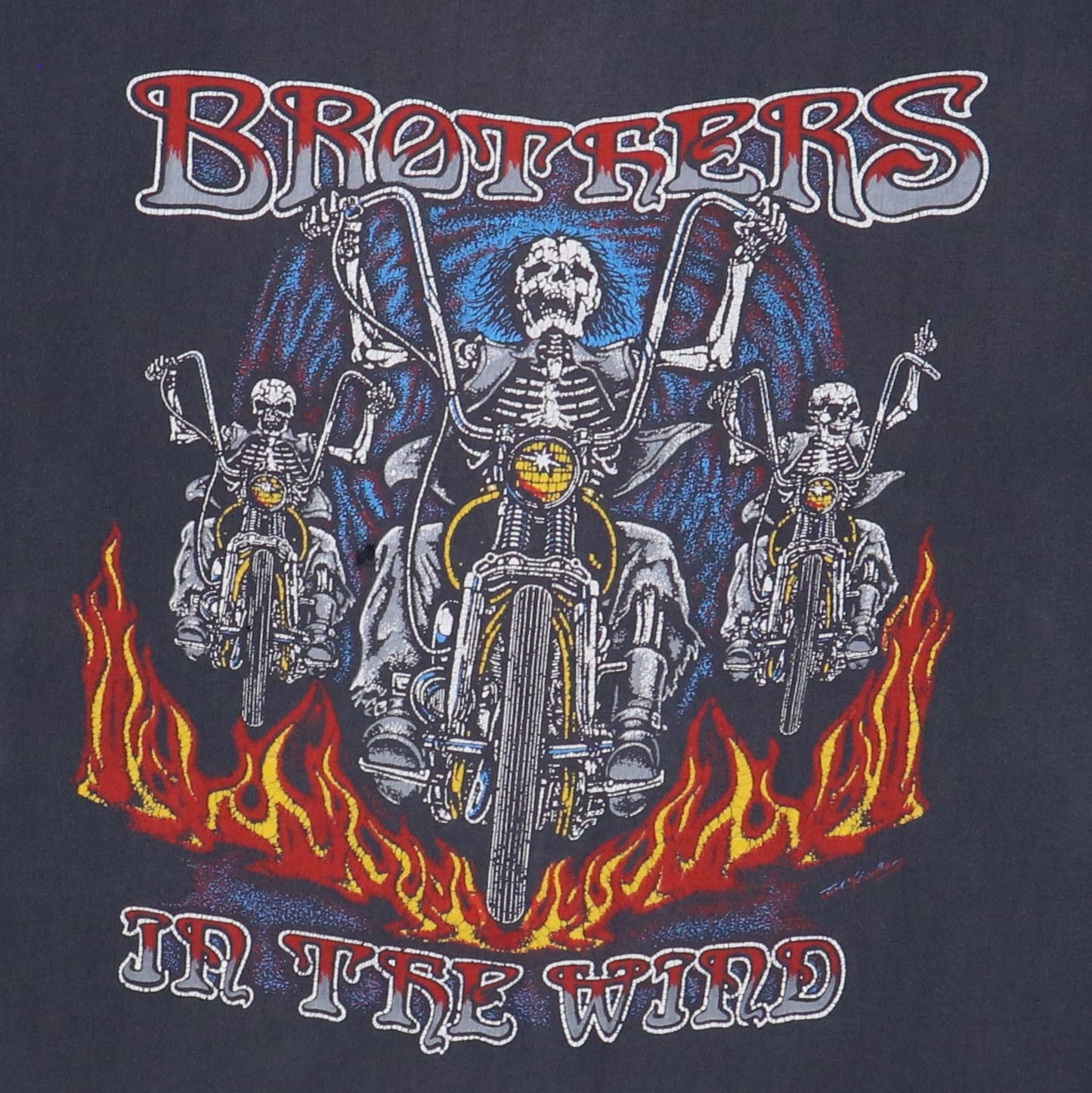 1983 Brothers In The Wind Motorcycle Shirt