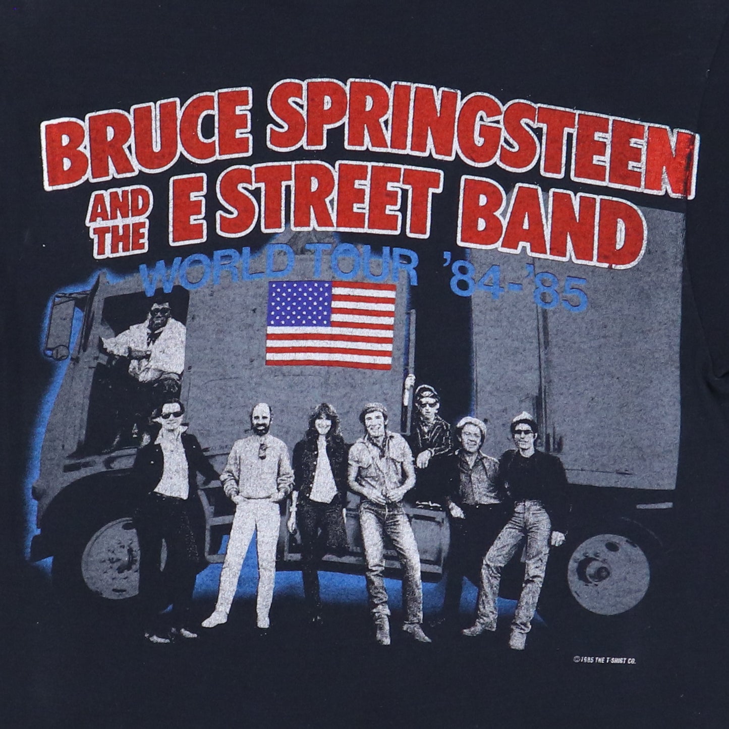 1985 Bruce Springsteen World Tour Shirt