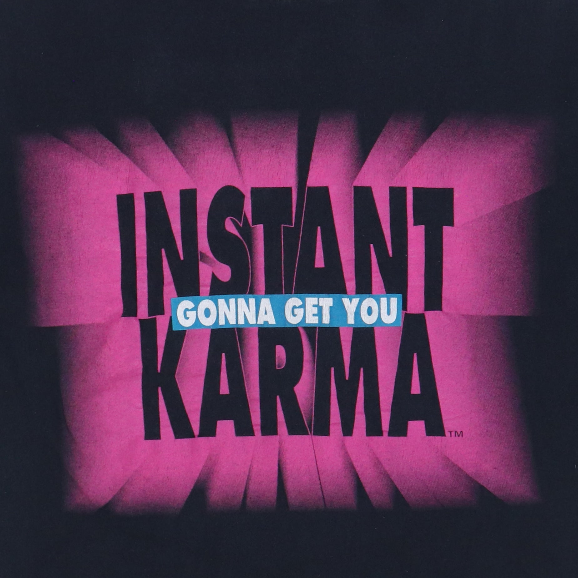 Original vintage 1990s Nike John Lennon Instant Karma Gonna