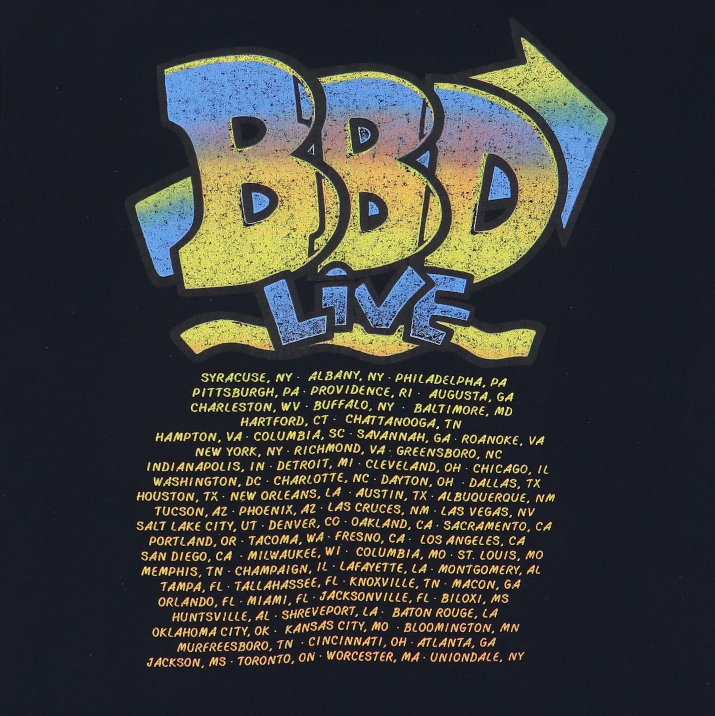 1990 Bell Biv Devoe Shit Is Mental Tour Shirt