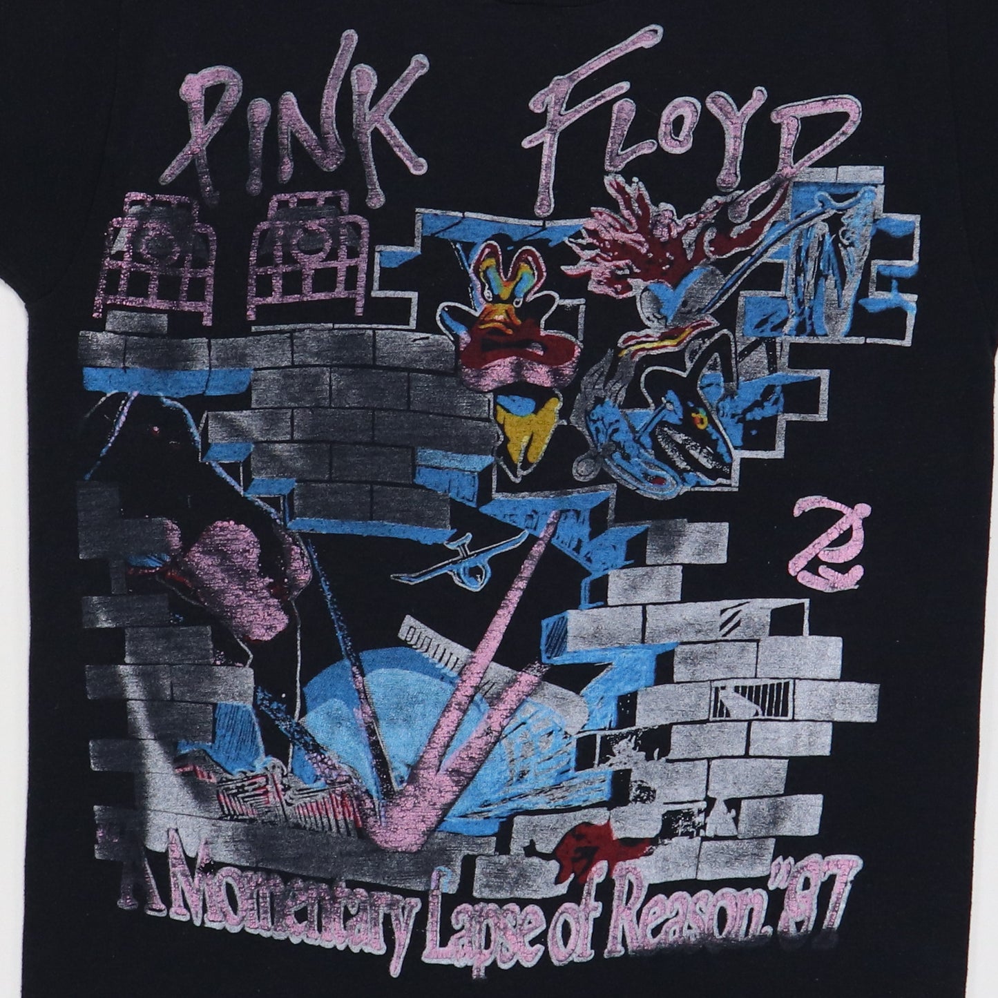 1987 Pink Floyd Momentary Lapse Of Reason Tour Shirt