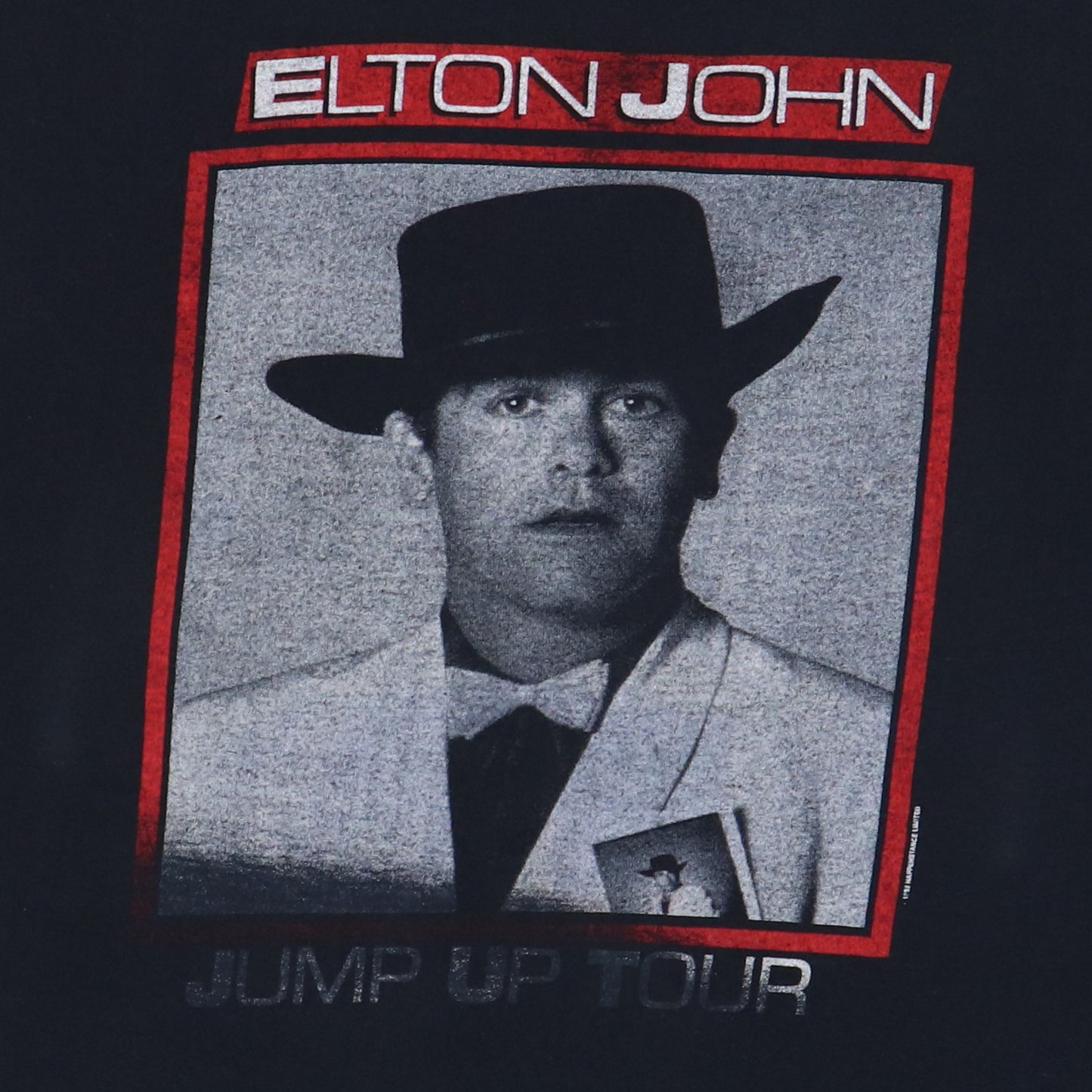 1982 Elton John Jump Up Tour Shirt
